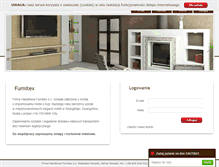 Tablet Screenshot of furnitex.pl